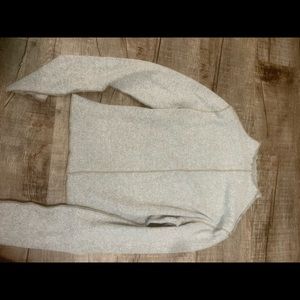 Grey and cream long sleeve